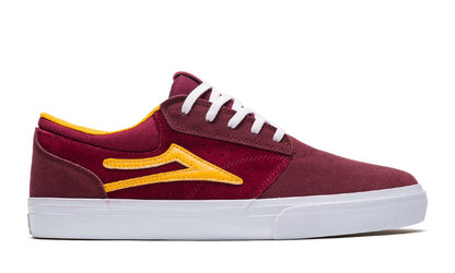 Lakai Shoes Griffin Burgundy Cardinal Suede USA SIZE Skateboard Sneakers