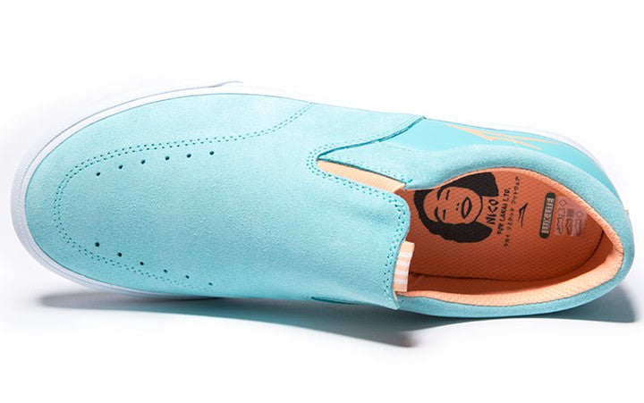 Lakai Shoes Owen VLK Clearwater Suede Slip-on USA SIZE Skateboard Sneakers