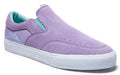 Lakai Shoes Owen Vlk Lavender Suede Slip On Usa Size Skateboard Sneakers