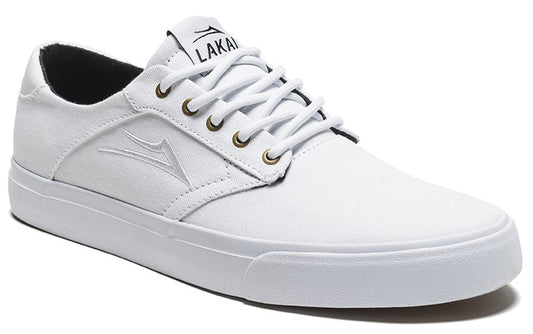 Lakai Shoes Porter White Canvas USA SIZE Skateboard Sneakers