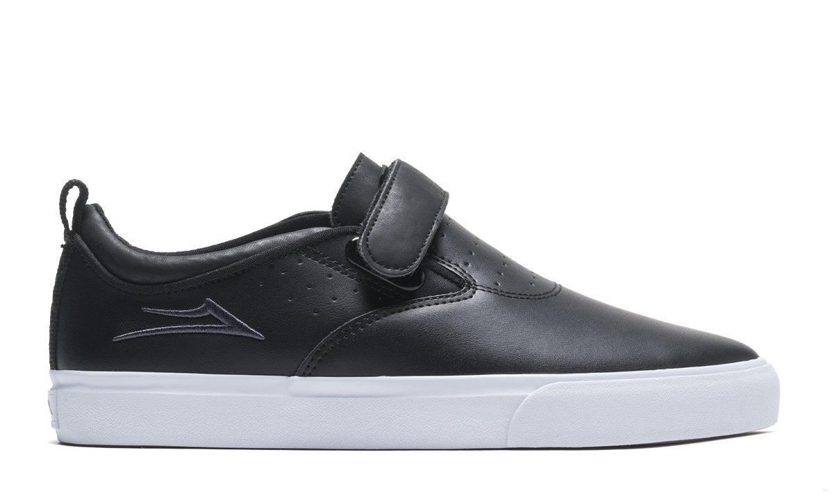 Lakai Shoes Riley Hawk 2 Black Leather USA SIZE Skateboard Sneakers