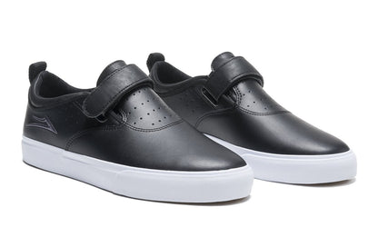 Lakai Shoes Riley Hawk 2 Black Leather USA SIZE Skateboard Sneakers