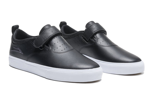 Lakai Shoes Riley Hawk 2 Black Leather USA SIZE Skateboard Sneakers