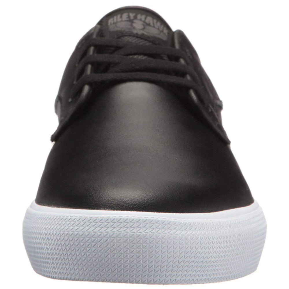 Lakai Shoes Riley Hawk Black Leather USA SIZE Skateboard Sneakers