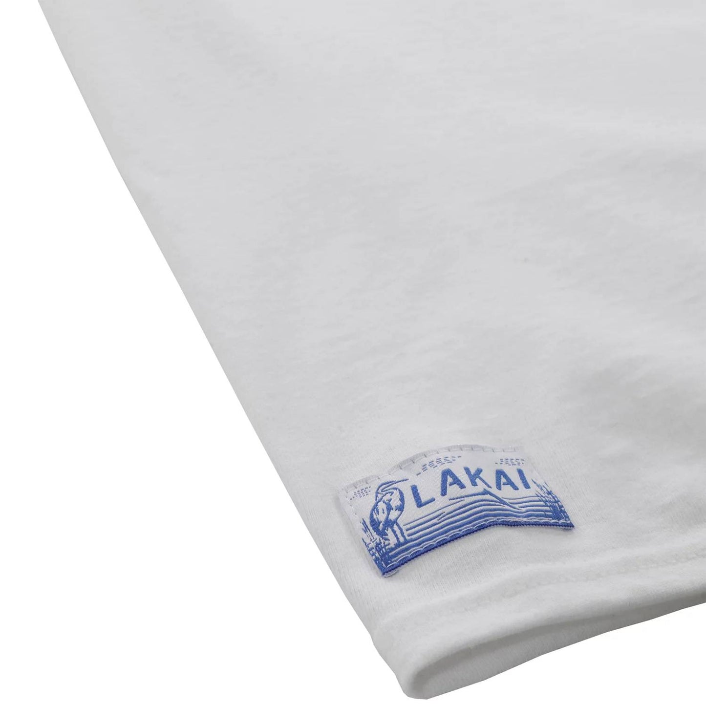Lakai Shoes Tee Crane White (Griffin Gass Collection) Mens Skateboard T-Shirt