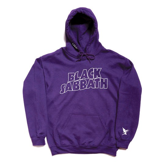 Lakai Shoes x Black Sabbath Master of Reality Purple Pullover Skateboard Hoodie