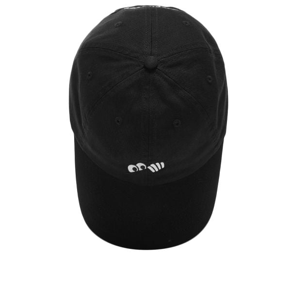 Last Resort AB Cap Eyes 6-Panel Black Strapback Skateboard Hat