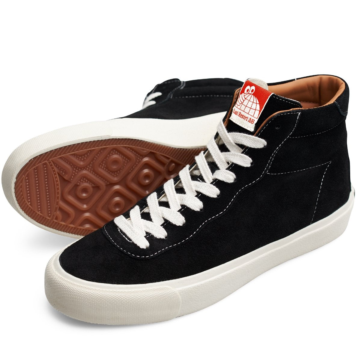 Last Resort Ab Shoes Vm001 Hi Black White Suede Hi Us Size Skateboard Sneakers