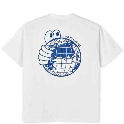 Last Resort AB Tee ATLAS MONOGRAM White Skateboard T-Shirt