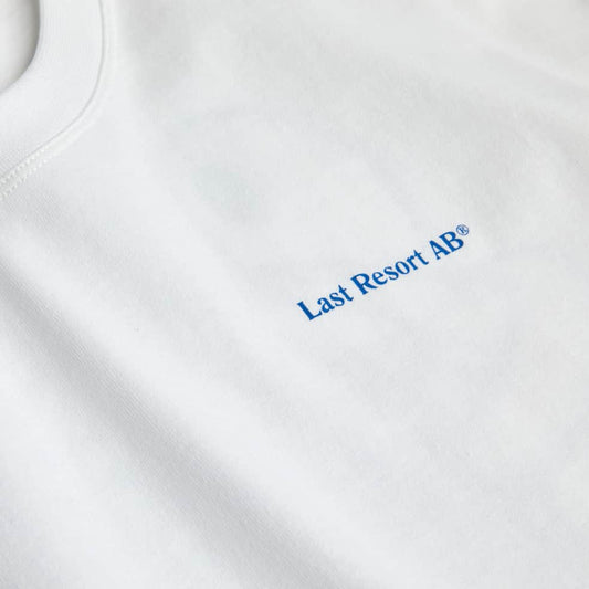 Last Resort AB Tee ATLAS MONOGRAM White Skateboard T-Shirt