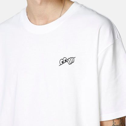 Last Resort AB Tee Eyes White Skateboard T-Shirt