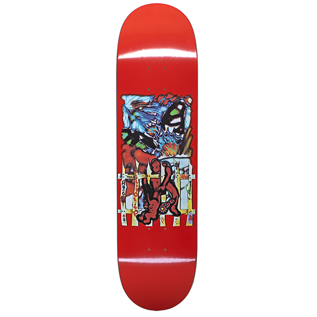 Limosine Skateboard Deck Hugo Boserup Fence 8 25