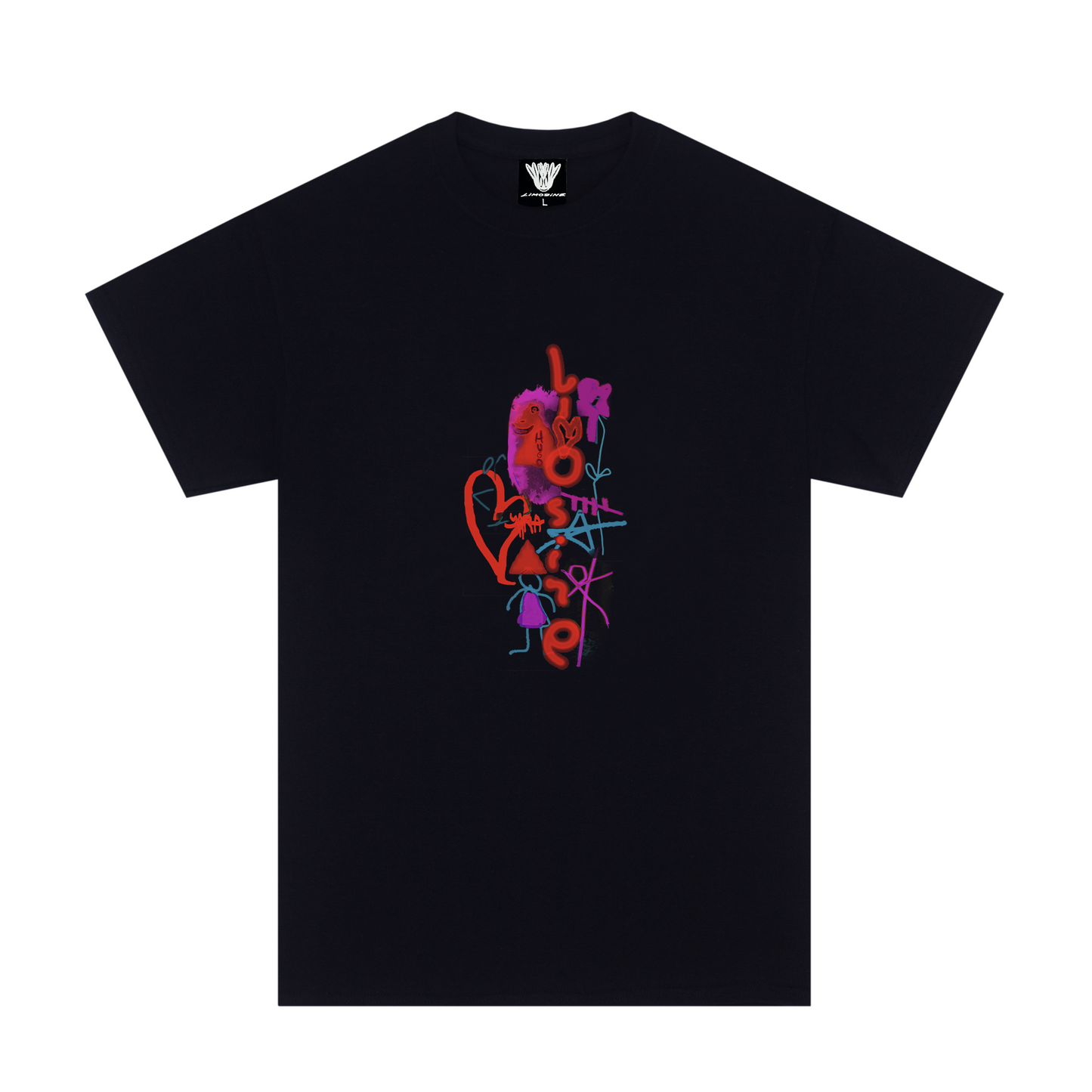 Limosine Tee Fence Black Skateboard T-Shirt