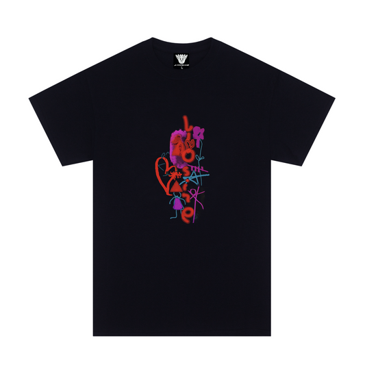 Limosine Tee Fence Black Skateboard T-Shirt
