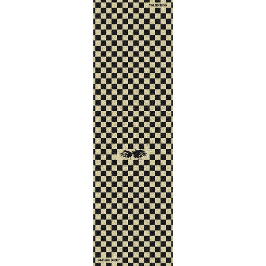 Madness Skateboards Grip Tape Checkered View Clear Full Deck Griptape
