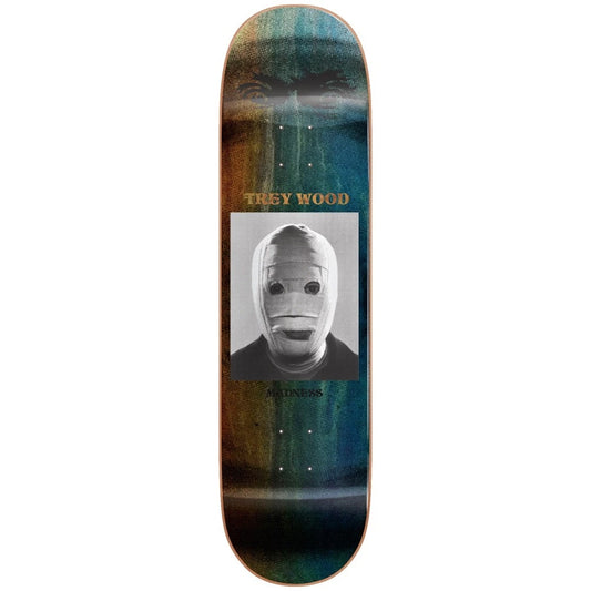 Madness Skateboard Deck New Pro Bandage R7 Trey Wood 8.25"