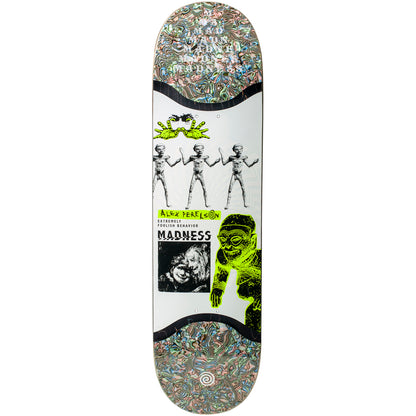 Madness Skateboard Deck Delusion Super Sap Slick Alex Perelson 8.375"