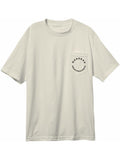 Madness Rounder Pocket Tee Bone White Skateboard T Shirt