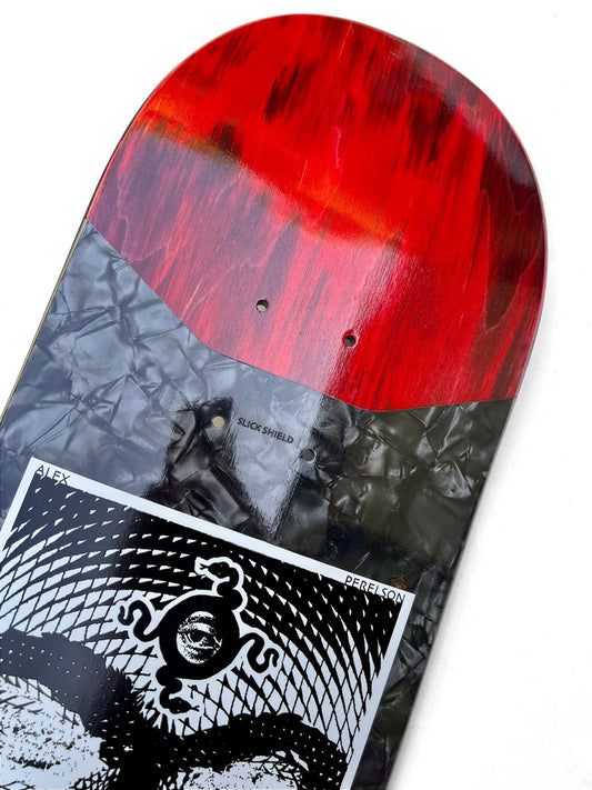 Opera Skateboard Deck Alex Perelson No Evil 8.375" EX7 Slick Shield