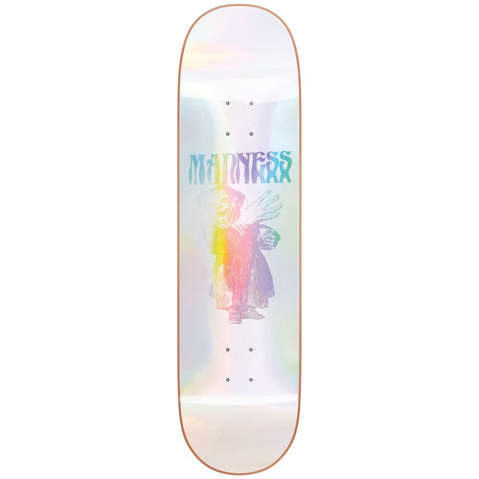 Madness Skateboard Deck Back Hand Popsicle R7 Holographic 8.375"