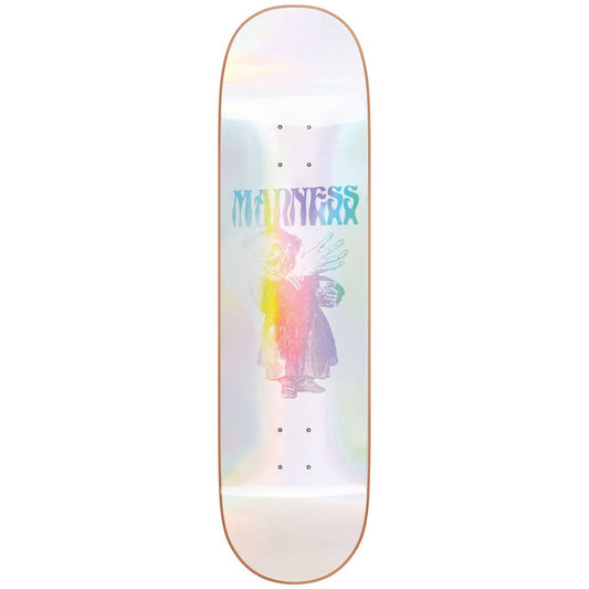 Madness Skateboard Deck Back Hand Popsicle R7 Holographic 8.375"