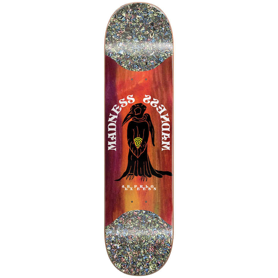 Madness Skateboard Deck Birdie R7 Slick Alex Perelson Orange 8 375