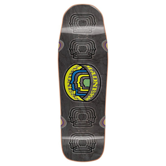 Madness Skateboard Deck Head Blunt R7 Black 10"