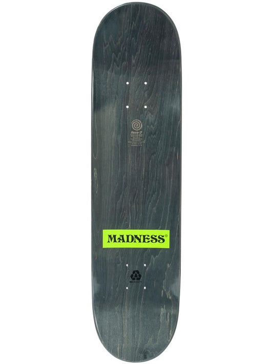 Madness Skateboard Deck Minds Eye Popsicle Slick Blue Green 8.125"
