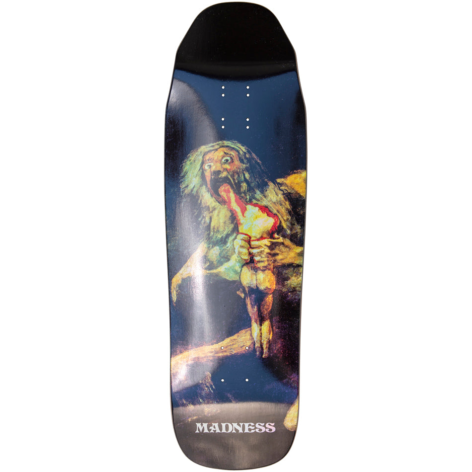 Madness Skateboard Deck Son Black R7 Holographic 9 5 R7 Francisco Goya