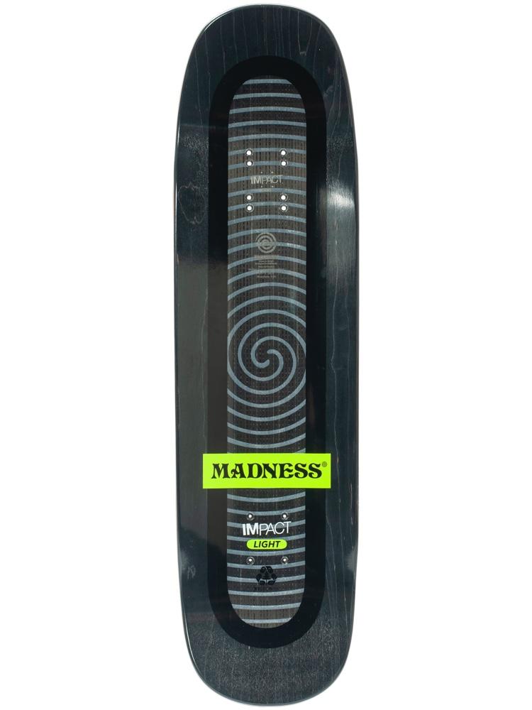 Madness Skateboard Deck Spell Bound Impact Light Sam Beckett Holographic 8.75"
