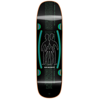 Madness Skateboard Deck Split Impact Light Sam Beckett 8.75"
