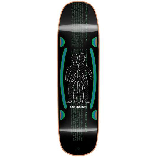 Madness Skateboard Deck Split Impact Light Sam Beckett 8.75"