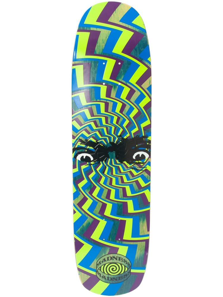 Madness Skateboard Deck Spun Out R7 Green 8 375