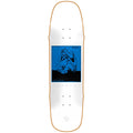 Madness Skateboard Deck Stressed White Blue 8 5 R7 Shaped