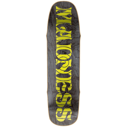 Madness Skateboard Deck Stressed WHITE/BLUE 8.5" R7 Shaped