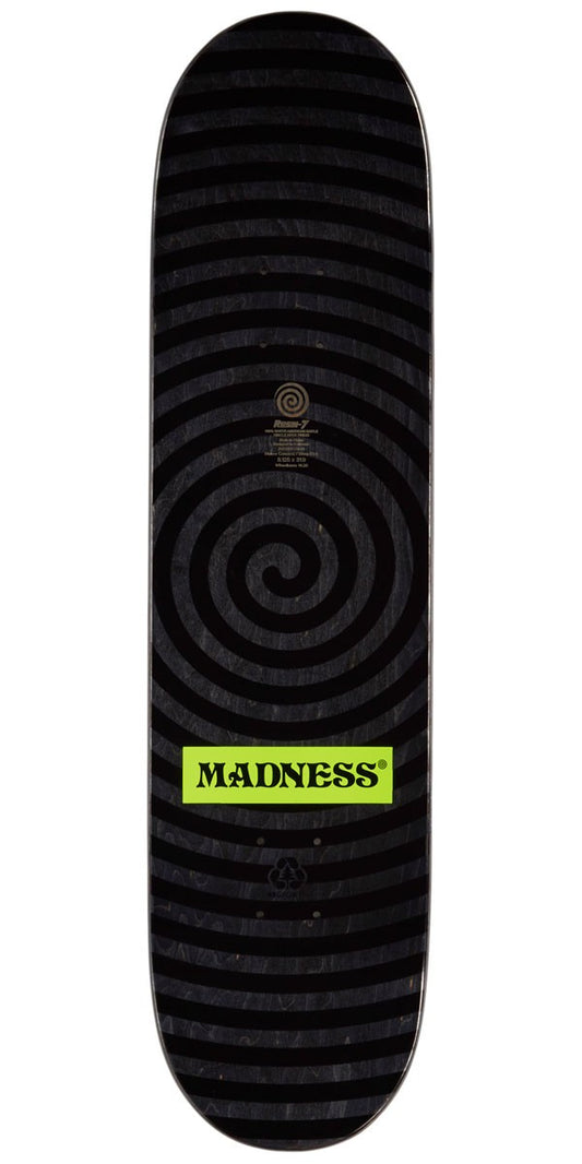 Madness Skateboard Deck Voices R7 Slick Blue/Green 8.125"