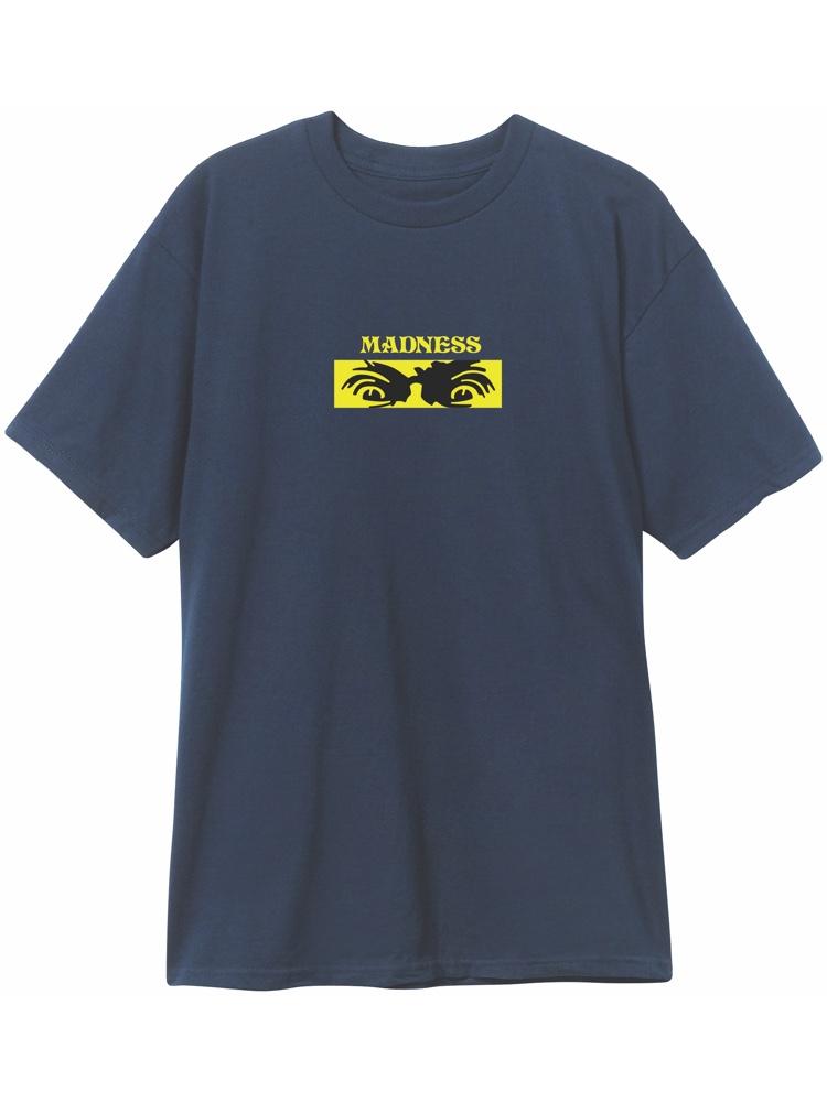 Madness Tee Bar Box Midnight Navy Skateboard T Shirt