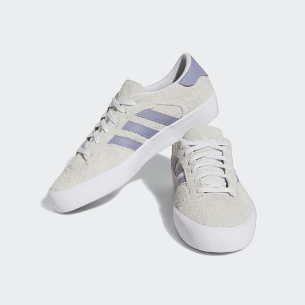 Adidas Shoes Matchbreak Super Crystal White Silver Violet Us Size Skate Sneakers