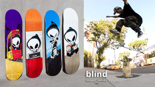 FULL SET of Blind Skateboards Reaper Pro Series 4 Limited Edition Decks
