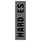 Mob Grip X Hardies Bold Black Air Bubble Free Skateboard Griptape