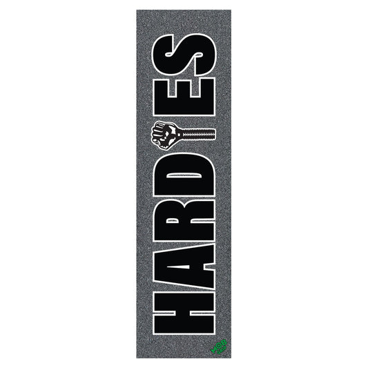 MOB Grip x Hardies Bold BLACK Air Bubble Free Skateboard Griptape