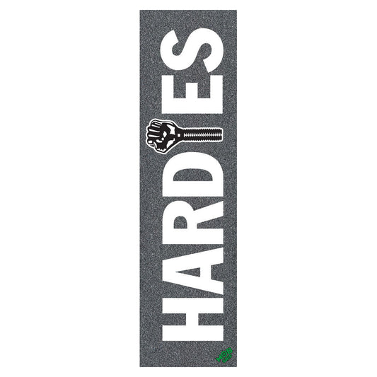 MOB Grip x Hardies Bold WHITE Air Bubble Free Skateboard Griptape