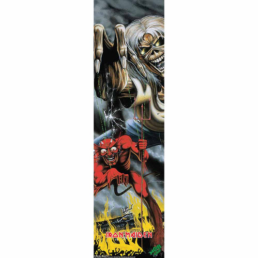 MOB Grip x Iron Maiden Number Of The Beast Air Bubble Free Skateboard Griptape