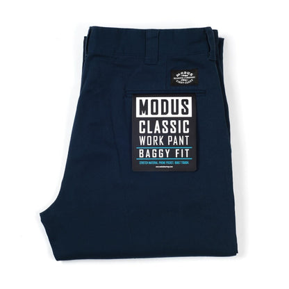 Modus Bearings Work Pants Baggy Fit Navy