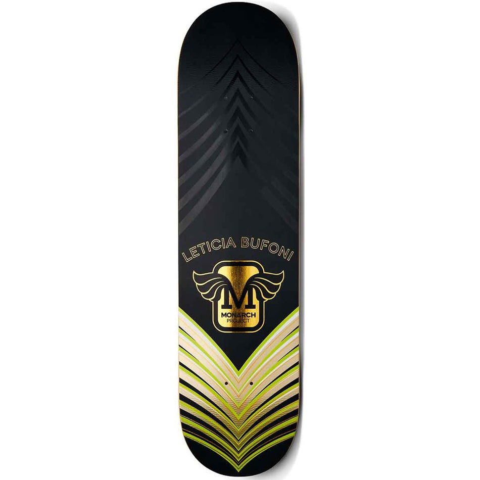 Monarch Skateboards Deck Horus Leticia Bufoni Green 8.5"