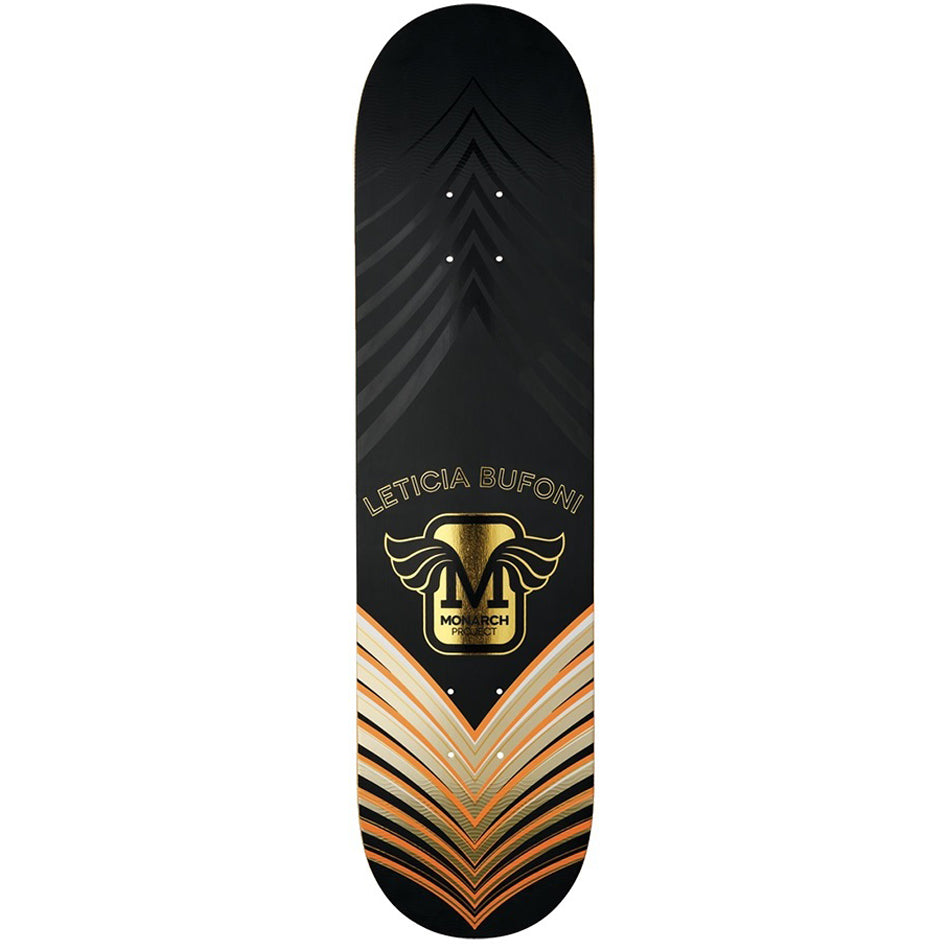 Monarch Skateboards Deck Horus Leticia Bufoni Orange 8.375"