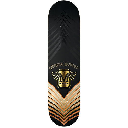 Monarch Skateboards Deck Horus Leticia Bufoni Orange 8.375"