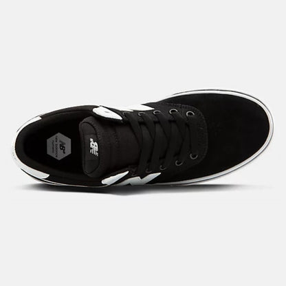 NB Numeric Shoes 255 Black White USA SIZE New Balance Skateboard Sneakers