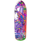 New Deal Skateboards Deck Adventures Of Justin G Ht Neon 9 75 Reissue