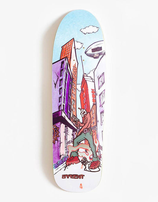 New Deal Skateboards Deck Danny Sargent Invader Slick 9.25" Reissue